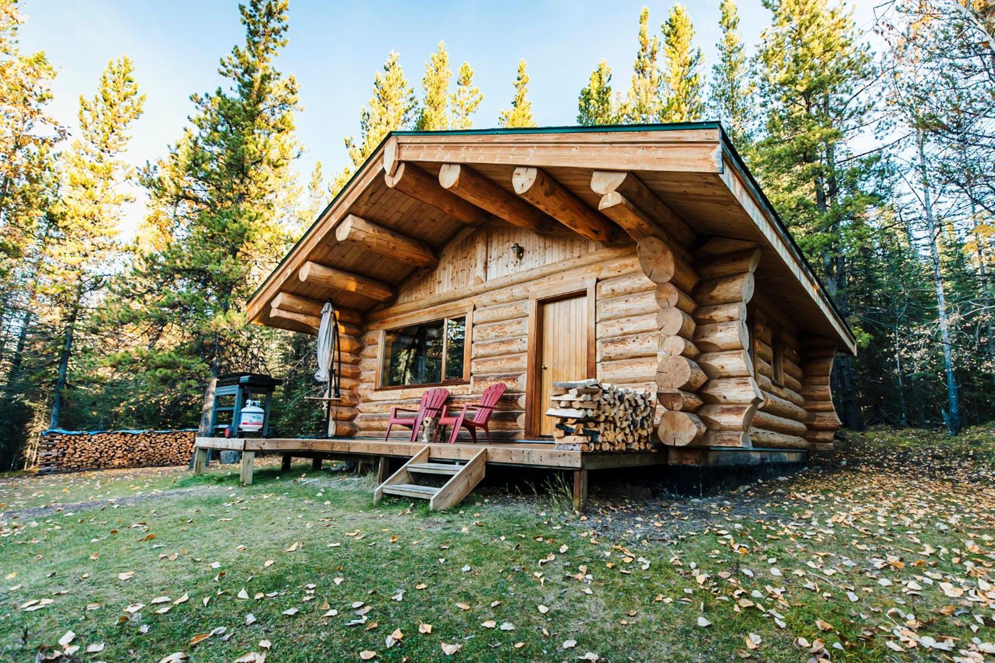 Rocky Mountain Escape Dome & Log Cabin Rentals - Rock Lake Rock Lake Lodge Provincial Park Exterior photo