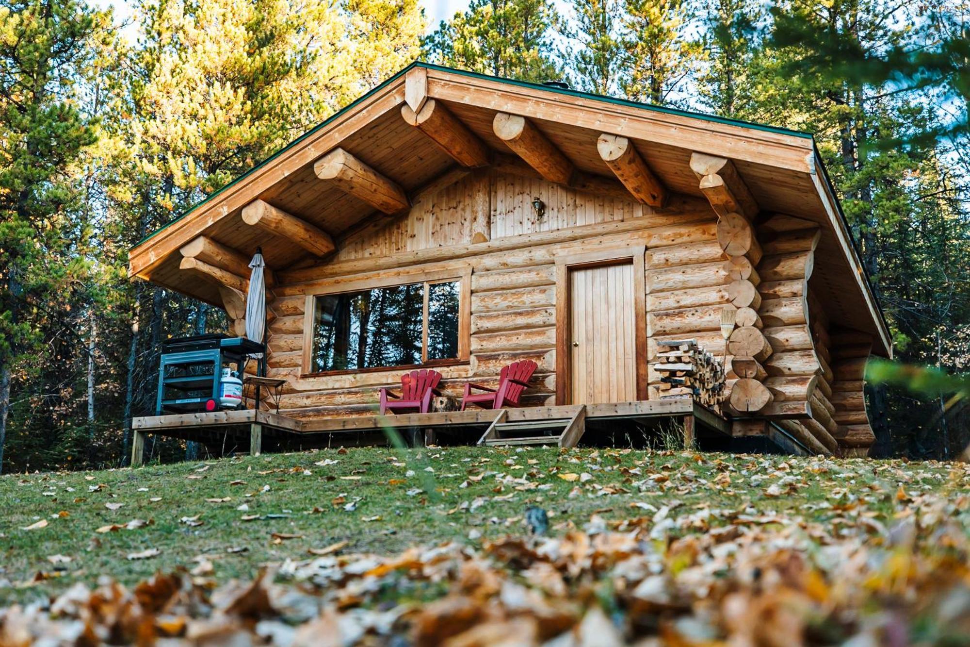 Rocky Mountain Escape Dome & Log Cabin Rentals - Rock Lake Rock Lake Lodge Provincial Park Exterior photo